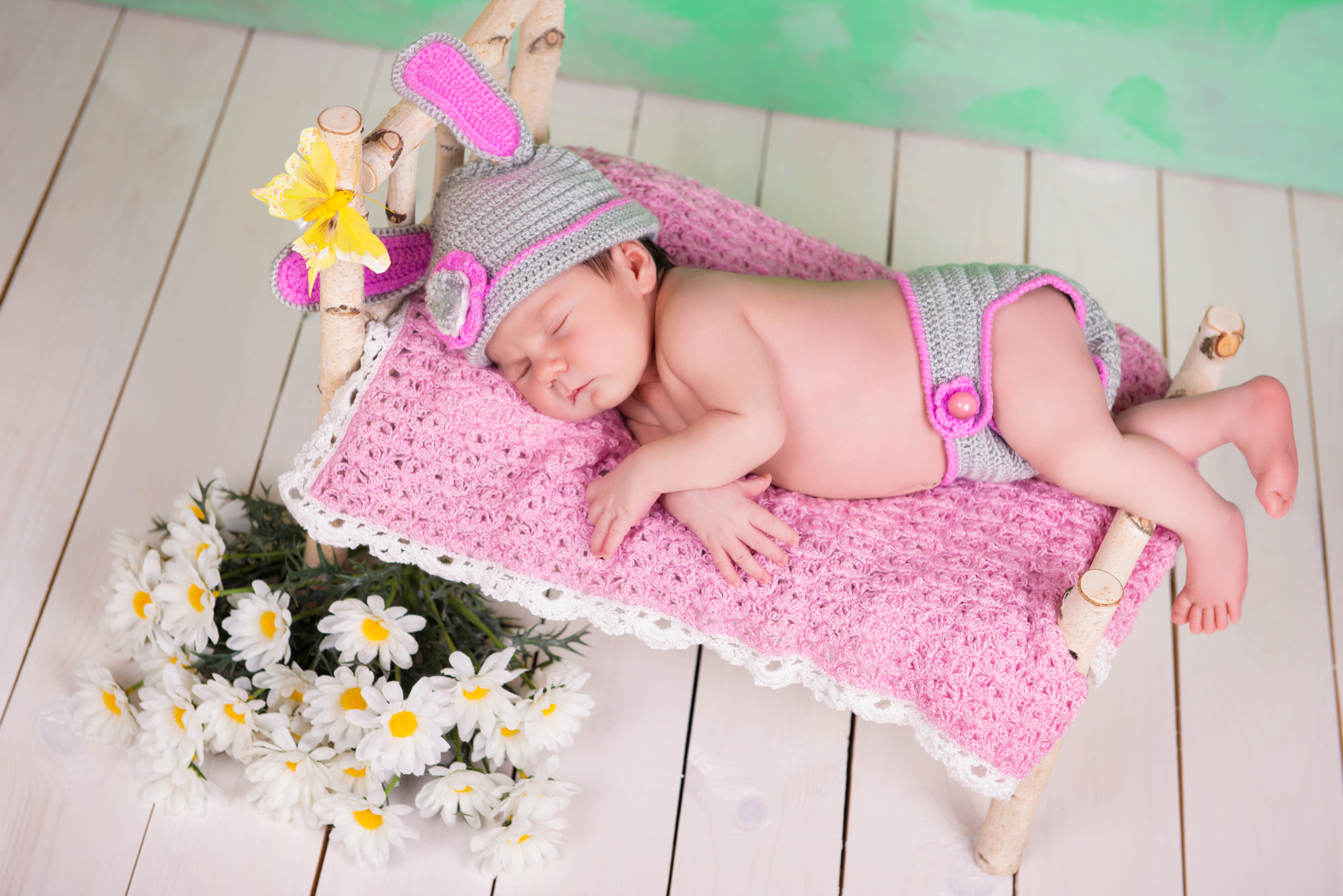 Home newborn baby photography props