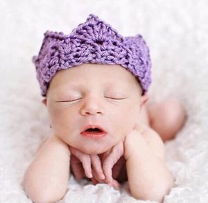 Newborn Photography prop - baby wearing hat and closing eyes
