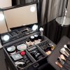Black - Professional Makeup Vanity Case - Image 2